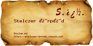 Stelczer Árpád névjegykártya